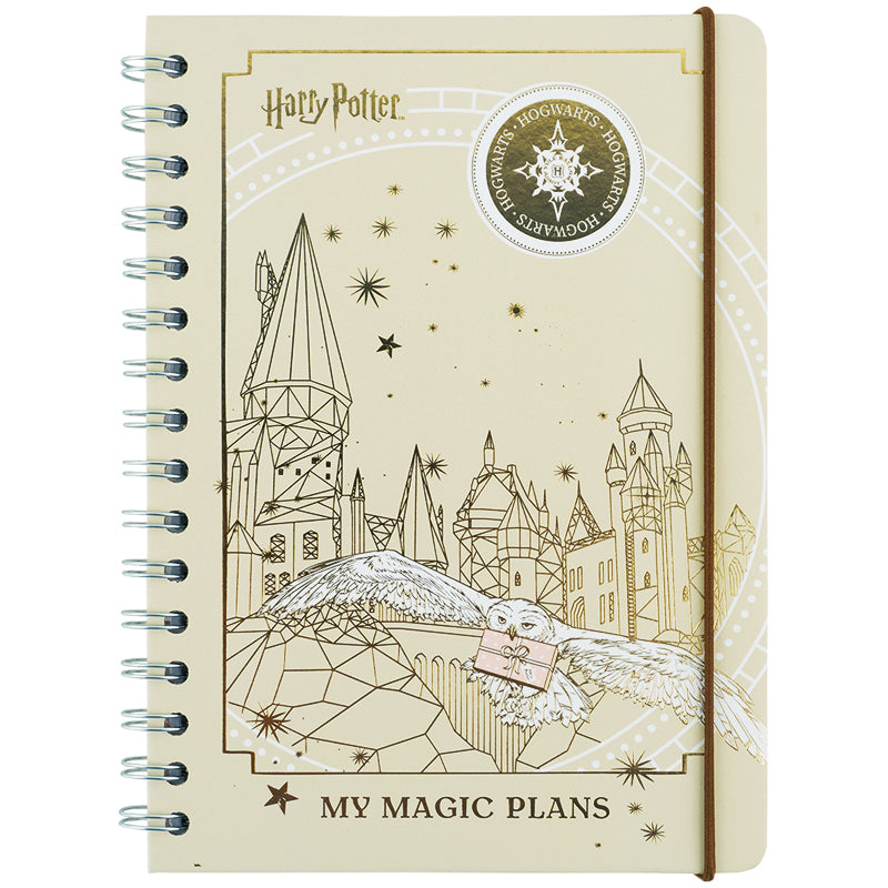 Щоденник на спіралі Kite Harry Potter HP25-438, тверда обкладинка