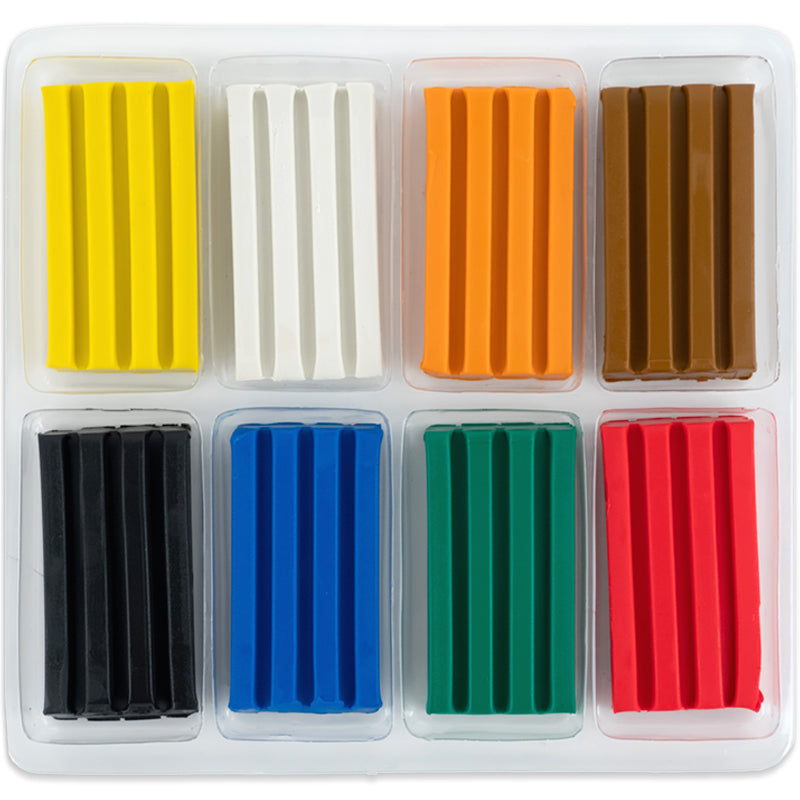 Plasticine Kite Hot Wheels HW25-082, 8 colors, 160 g
