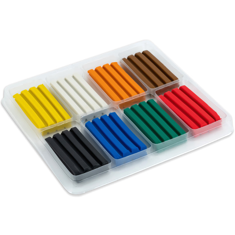 Plasticine Kite Hot Wheels HW25-082, 8 colors, 160 g