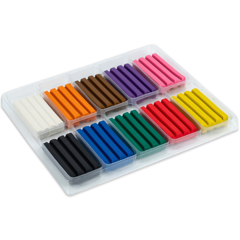 Plasticine Kite Hot Wheels HW25-084, 10 colors, 200 g