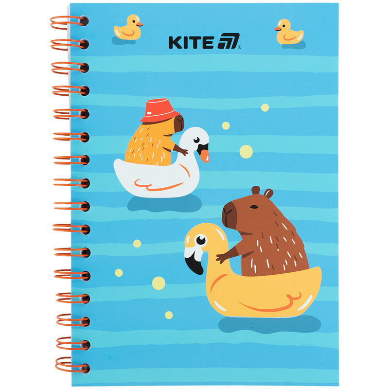 Блокнот на спіралі Kite Cute 2 K25-1911-2, А5, 80 аркушів, клітинка