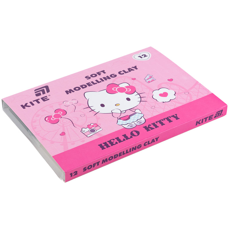 Plasticine Kite Hello Kitty HK25-1086, 12 colors, 240 g