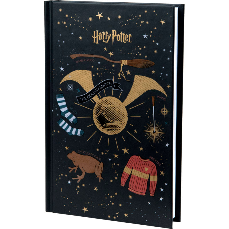 Notebook Kite Harry Potter HP23-199-1, hard cover, А6, 80 sheets, squared