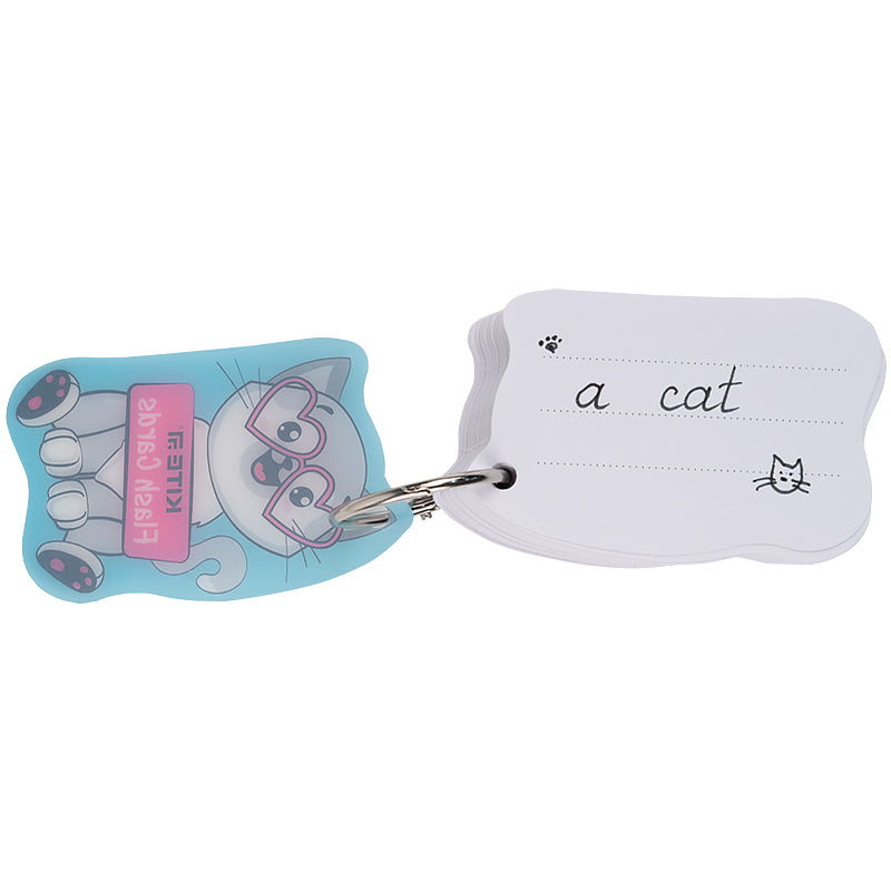 Картки для запису іноземних слів Kite Cat K21-358-4, 80 аркушів
