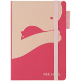 Notebook hard cover Kite K22-467-3, 120*196 mm, 96 sheets, pink Notebook hard cover Kite K22-467-3, 120*196 mm, 96 sheets, pink