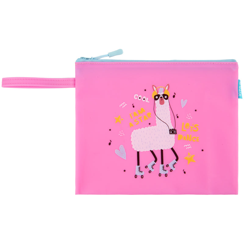 Zipper bag Kite Lama K22-469-03, B5