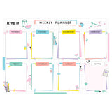 Wall-mounted weekly planner Kite Lady K22-471-4, А4 Wall-mounted weekly planner Kite Lady K22-471-4, А4