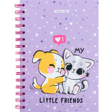 Блокнот з закладками з липким шаром Kite Friends K24-191-2, А5, 80 аркушів, клітинка Блокнот з закладками з липким шаром Kite Friends K24-191-2, А5, 80 аркушів, клітинка