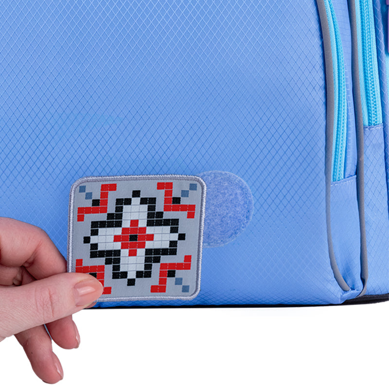 Set of velcro badge and keychain Kite Be Ukraine K24-3010-1, 2 pcs.