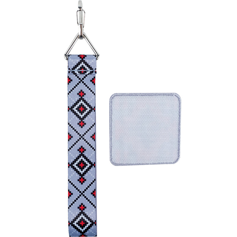 Set of velcro badge and keychain Kite Be Ukraine K24-3010-1, 2 pcs.