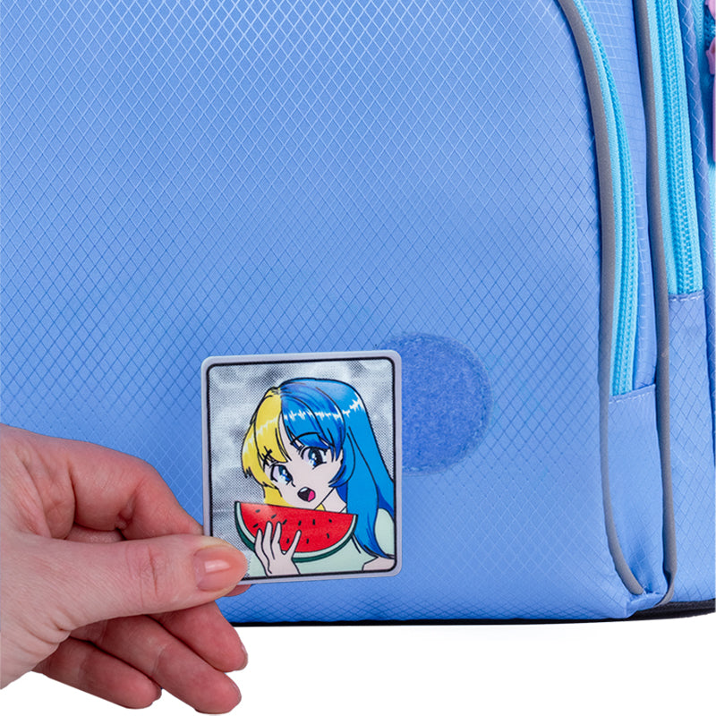 Set of velcro badge and keychain Kite Be Ukraine K24-3010-4, 2 pcs.