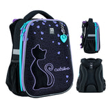 Hard-shaped school backpack Kite Education Catsline K24-531M-1 Hard-shaped school backpack Kite Education Catsline K24-531M-1