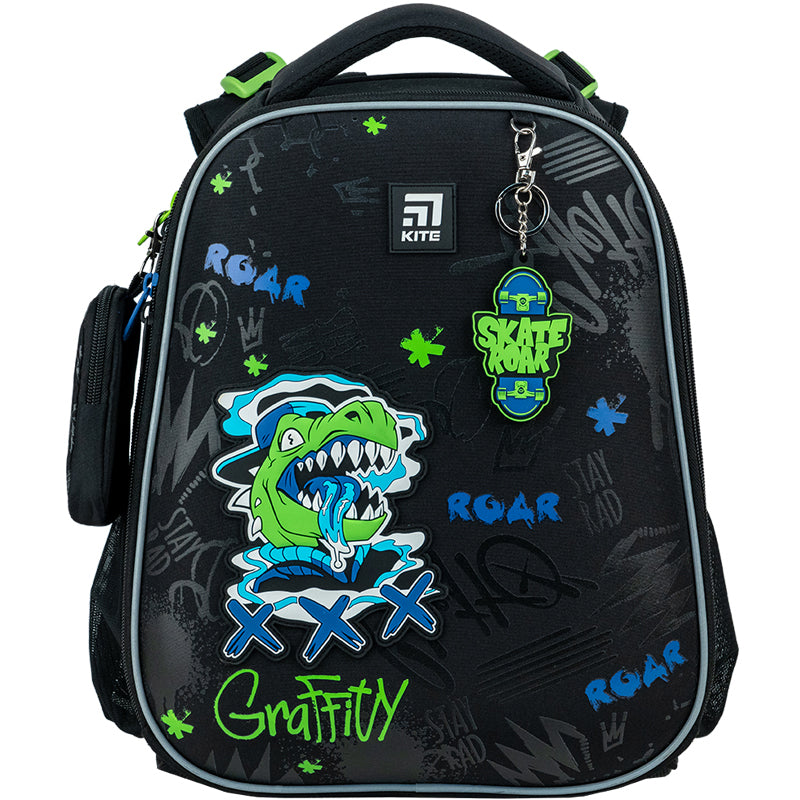 Hard-shaped school backpack Kite Education Roar K24-531M-5