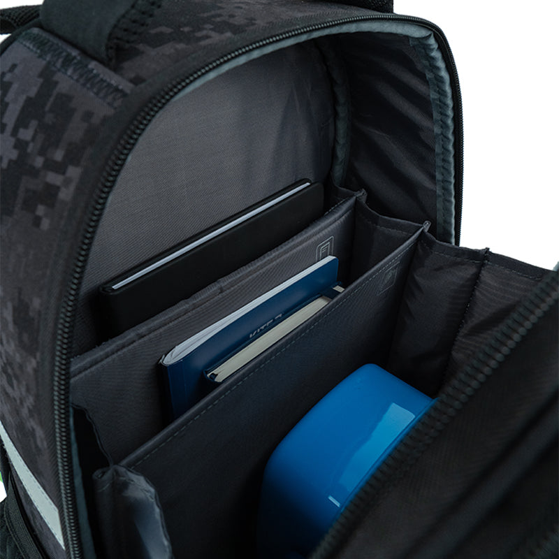 Hard-shaped school backpack Kite Education Game Over K24-531M-6