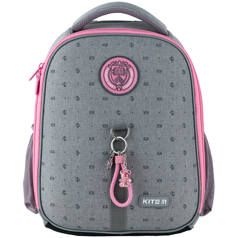 Hard-shaped school backpack Kite Education College Line girl K24-555S-2