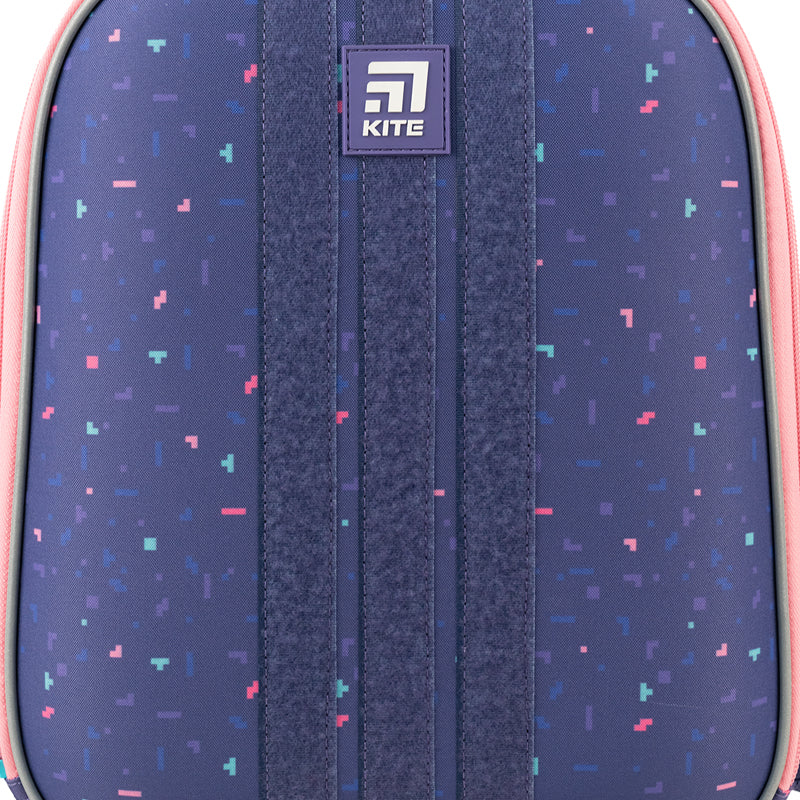 Рюкзак шкільний каркасний Kite Education Pixel Love K24-555S-3