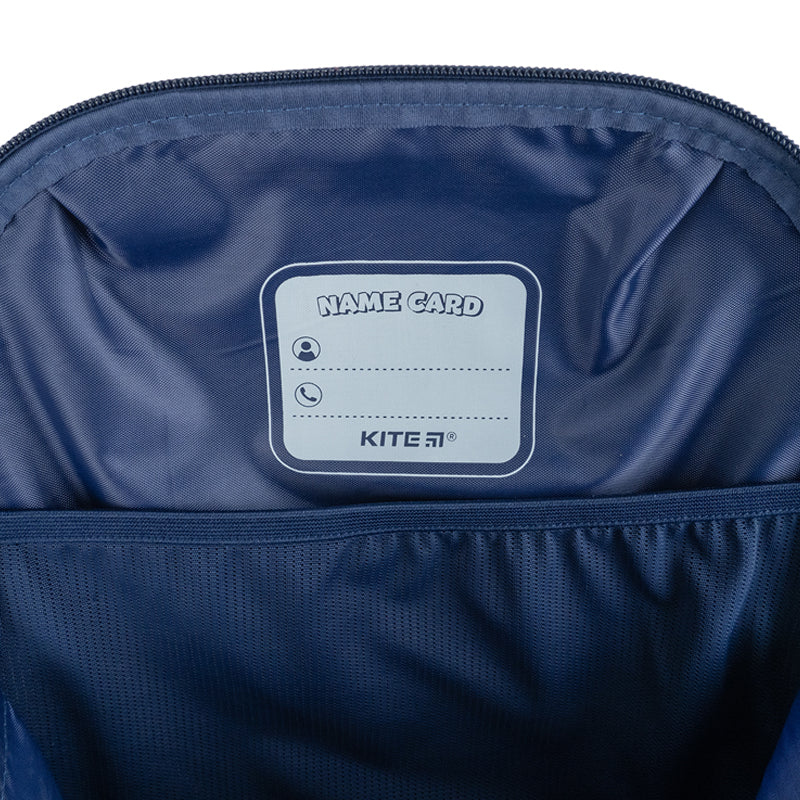 Hard-shaped school backpack Kite Education College Line boy K24-555S-4