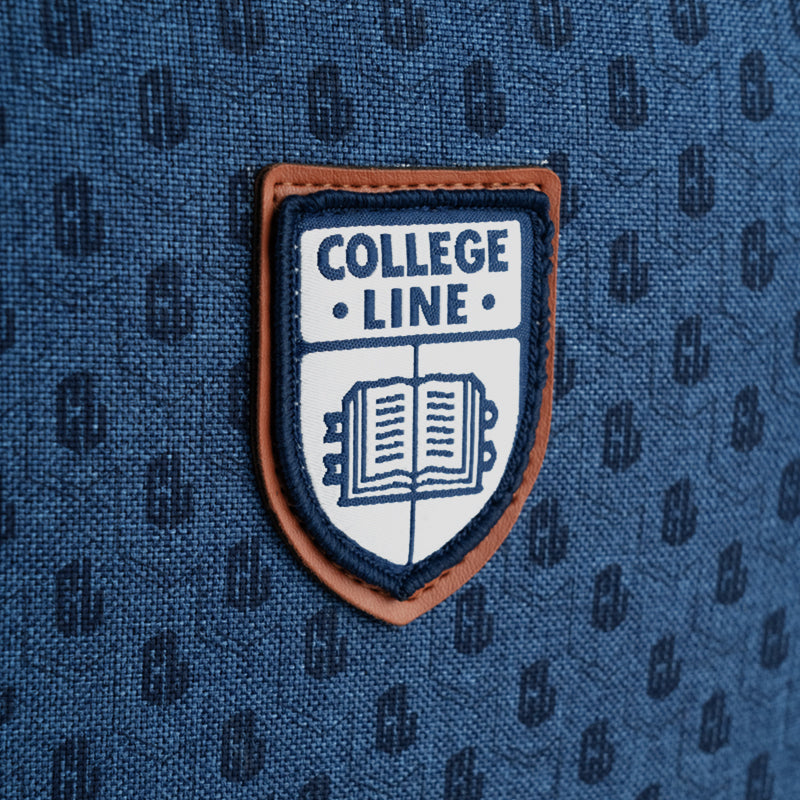 Hard-shaped school backpack Kite Education College Line boy K24-555S-4