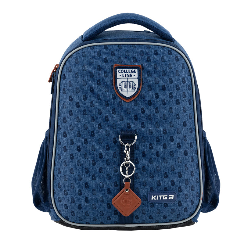Hard-shaped school backpack Kite Education College Line boy K24-555S-4