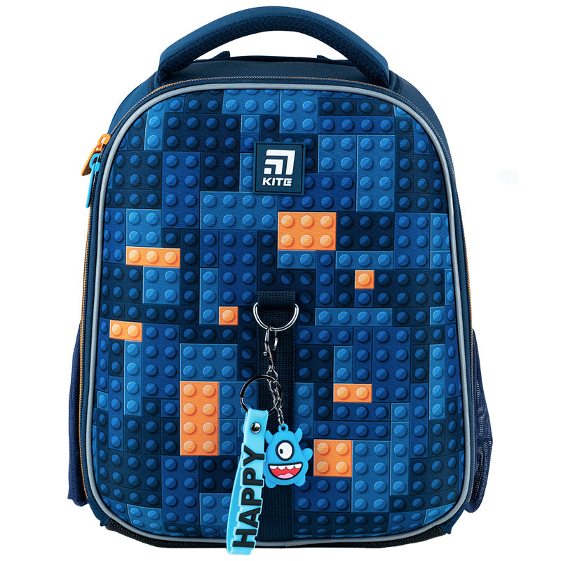 Hard-shaped school backpack Kite Education Blocks K24-555S-6