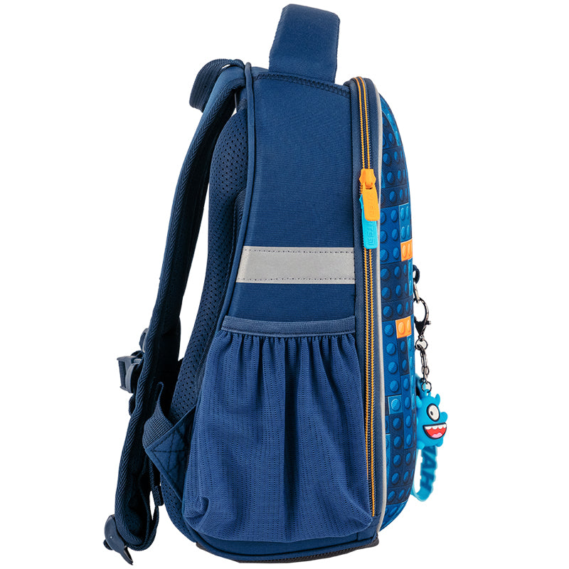 Hard-shaped school backpack Kite Education Blocks K24-555S-6