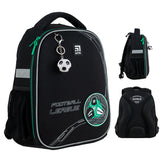 Hard-shaped school backpack Kite Education Football K24-555S-9 Hard-shaped school backpack Kite Education Football K24-555S-9