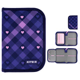 Pencil case without stationery Kite K24-621-1, 1 compartment, 1 fold Pencil case without stationery Kite K24-621-1, 1 compartment, 1 fold
