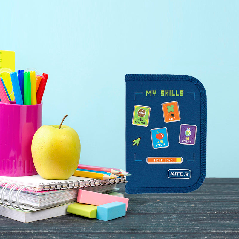 Пенал без наповнення Kite K24-621-6, 1 відділення, 1 відворот