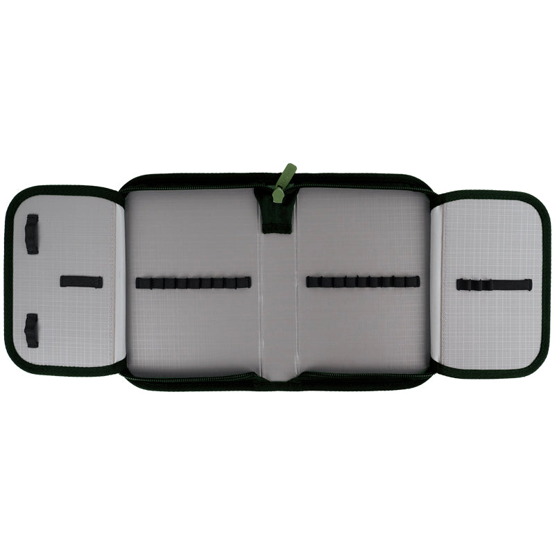 Pencil case without stationery Kite Air Force K24-622-10, 1 compartment, 2 folds