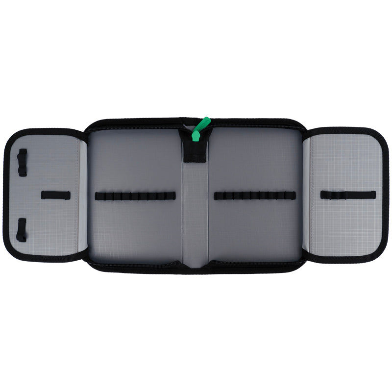 Pencil case without stationery Kite Football K24-622-6, 1 compartment, 2 folds