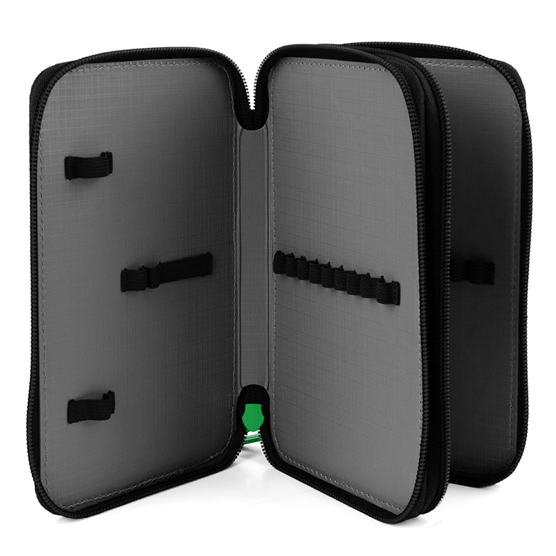 Pencil case without stationery Kite UFO K24-623, 2 compartments