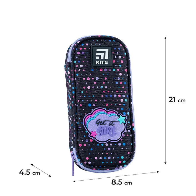 Pencil case Kite Get It Girl K24-662-21