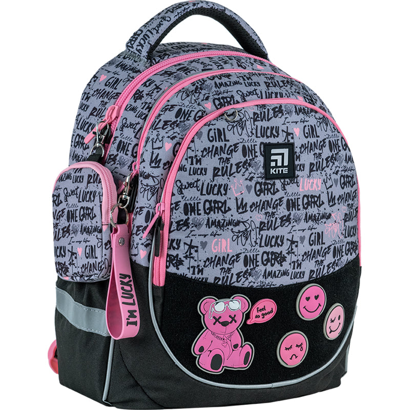 Backpack Kite Education Lucky Girl K24-700M-2
