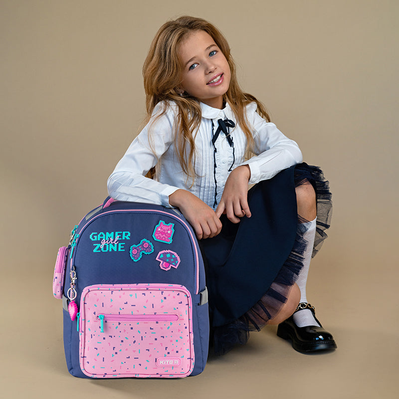 Backpack Kite Education Pixel Love K24-770M-1