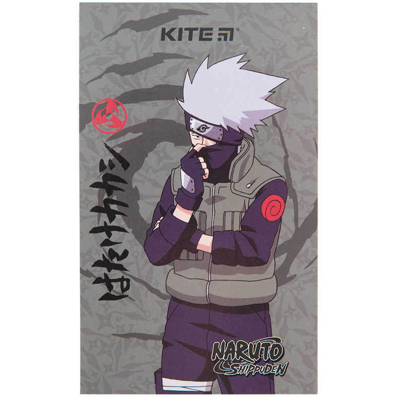 Блокнот-планшет Kite Naruto NR23-195, A6, 50 аркушів, нелінований