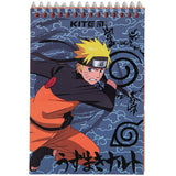 Блокнот на спіралі Kite Naruto NR23-196-2, А6, 48 аркушів, нелінований Блокнот на спіралі Kite Naruto NR23-196-2, А6, 48 аркушів, нелінований