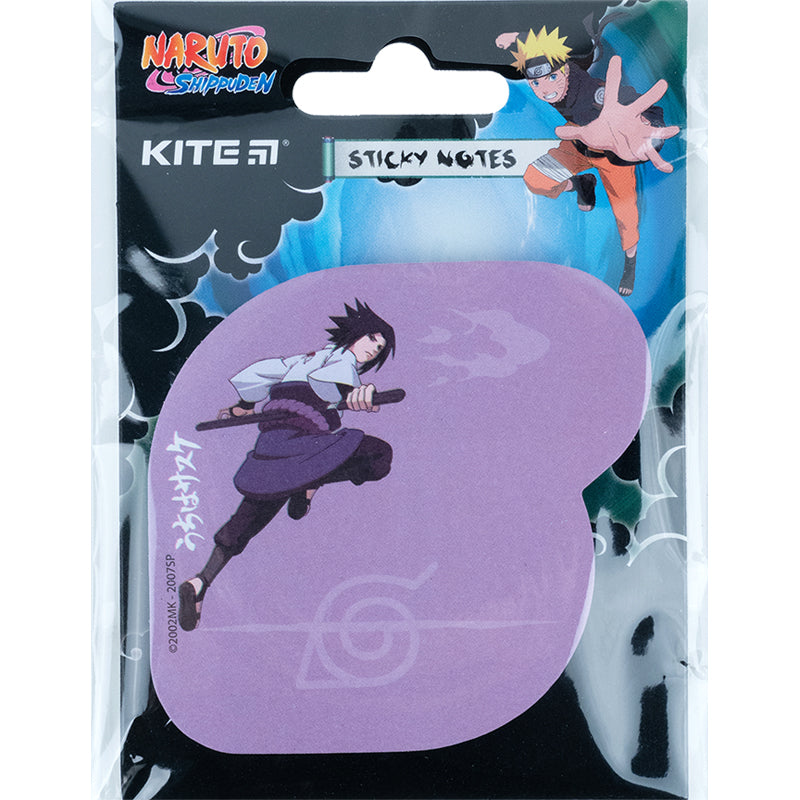 Sticky notes Kite Naruto NR23-298-4, 70х70 mm, 50 sheets