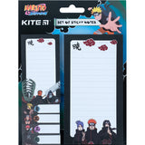 Sticky notes Kite Naruto NR23-299-2, set Sticky notes Kite Naruto NR23-299-2, set