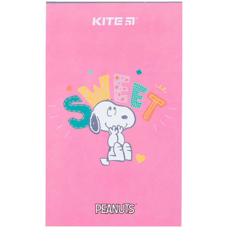 Блокнот-планшет Kite Peanuts Snoopy SN23-195, A6, 50 аркушів, нелінований