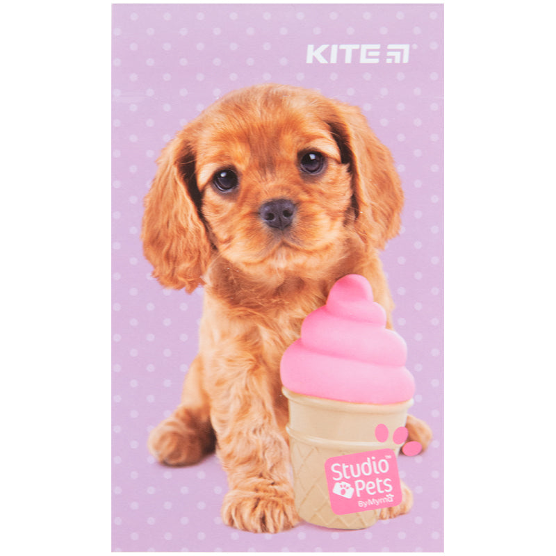 Блокнот-планшет Kite Studio Pets SP23-195, A6, 50 аркушів, нелінований