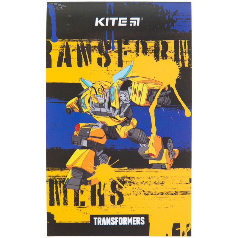 Блокнот-планшет Kite Transformers TF23-195, A6, 50 аркушів, нелінований