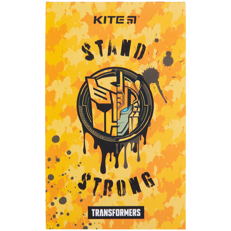 Блокнот-планшет Kite Transformers TF23-195, A6, 50 аркушів, нелінований