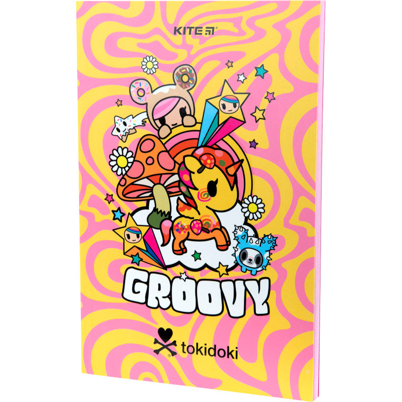 Notebook Kite tokidoki TK23-193-2, thermobinder, А5, 64 sheets, blank