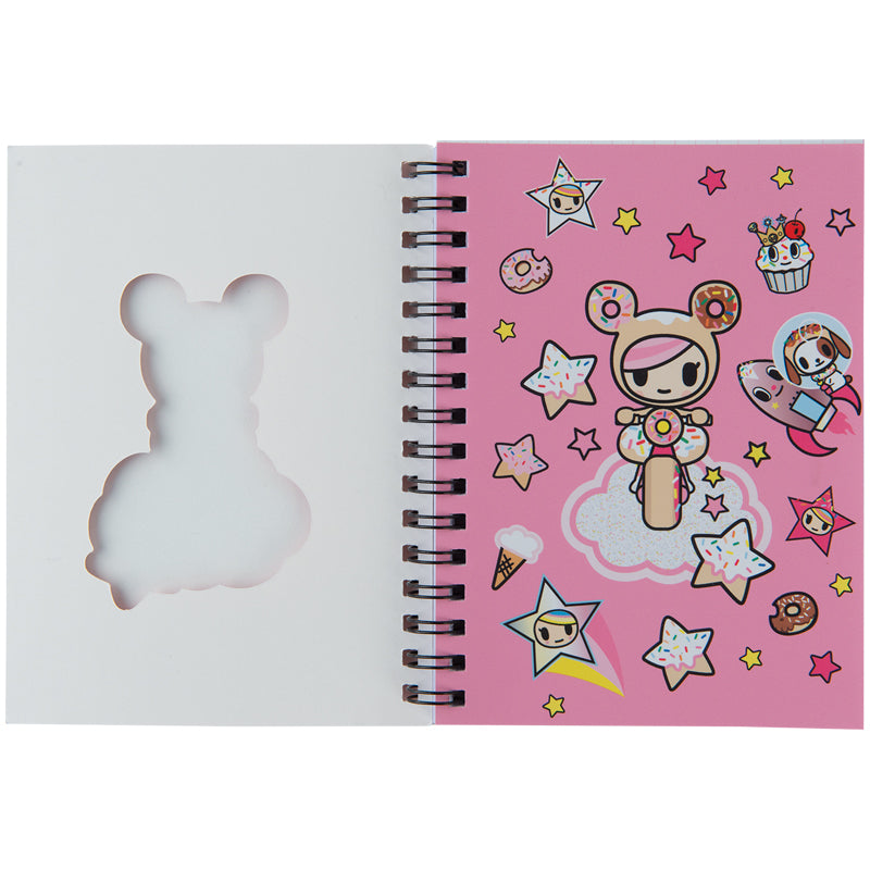 Spiral notebook Kite tokidoki TK23-229, А6, 80 sheets, squared