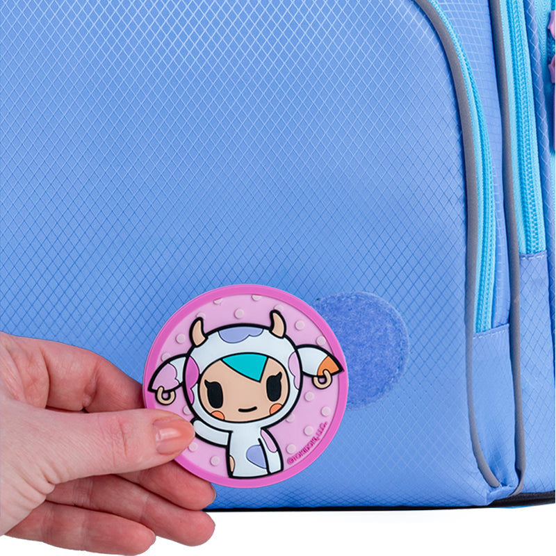 Set of velcro badge and keychain Kite tokidoki TK24-3010-1, 2 pcs.