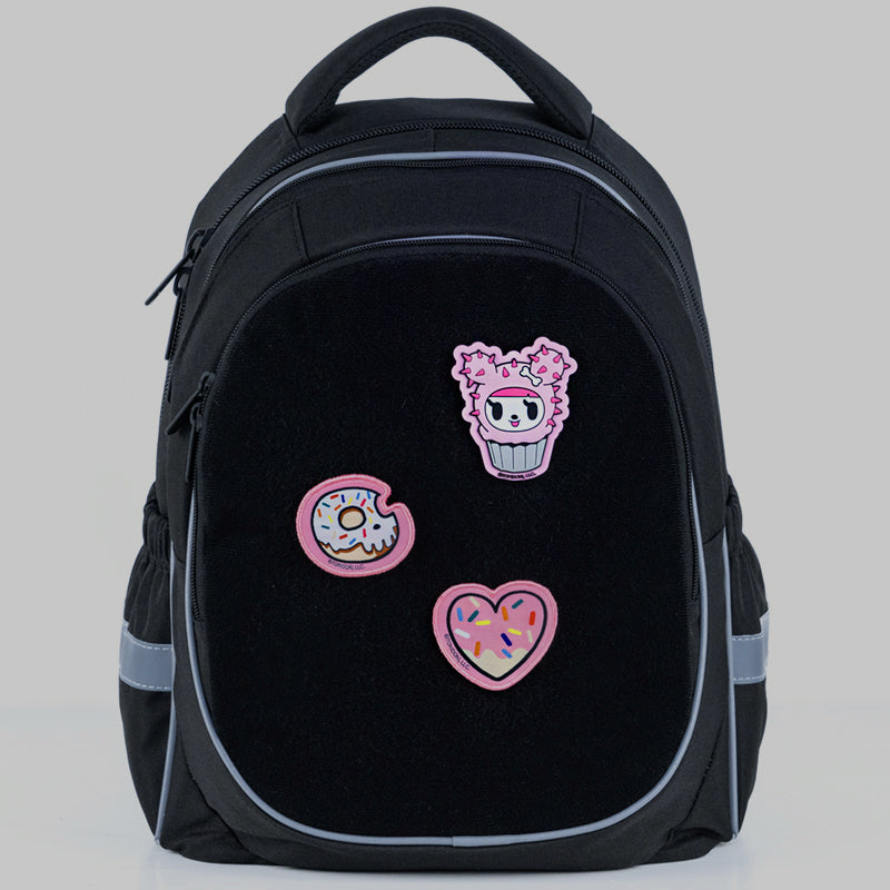 Set of velcro badges Kite tokidoki TK24-3012-2, 3 pcs.