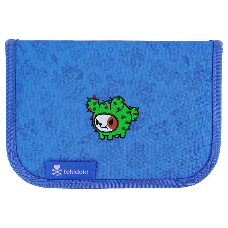 Pencil case without stationery Kite tokidoki TK24-621, 1 compartment, 1 fold