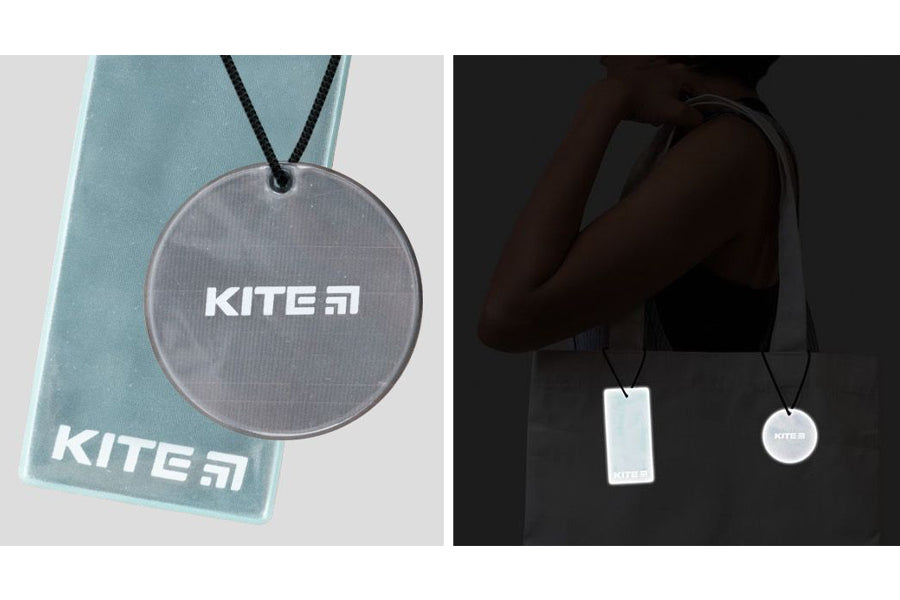 Світловідбивайки Kite – сяюче розмаїття аксесуарів, що подбає про вашу безпеку