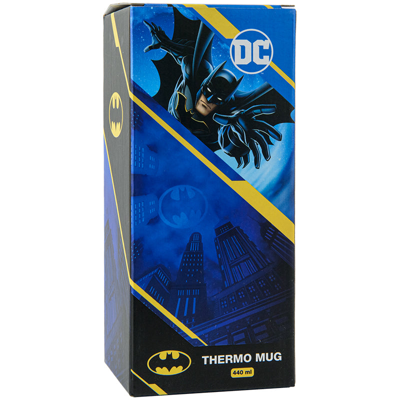 Термокружка Kite DC Comics22-303, 440 мл, чорна