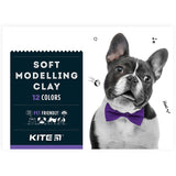 Plastelina woskowa Kite Dogs K22-1086, 12 kolorów, 240 g